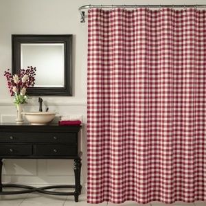 MStyle Classic Check Shower Curtain